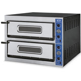 Italian Premium Electric Pizza Oven Thermometer 2 Chambers 610x915mm Capacity 6+6 Pizzas At 12&Quot; 400 V | Xts F290 Eaps