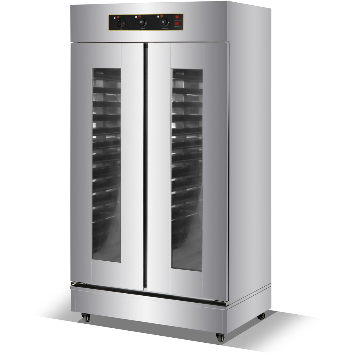 Commercial Double Door Proofer Fermentation Cabinet 32 Trays |  Fj32