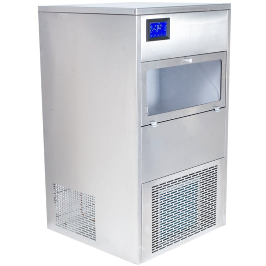 Industrial Flake Ice Machine 100kg/24h 60kg bin |  FIM100