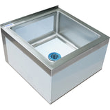 Janitorial Floor Mop Sink Stainless Steel | Fms242414