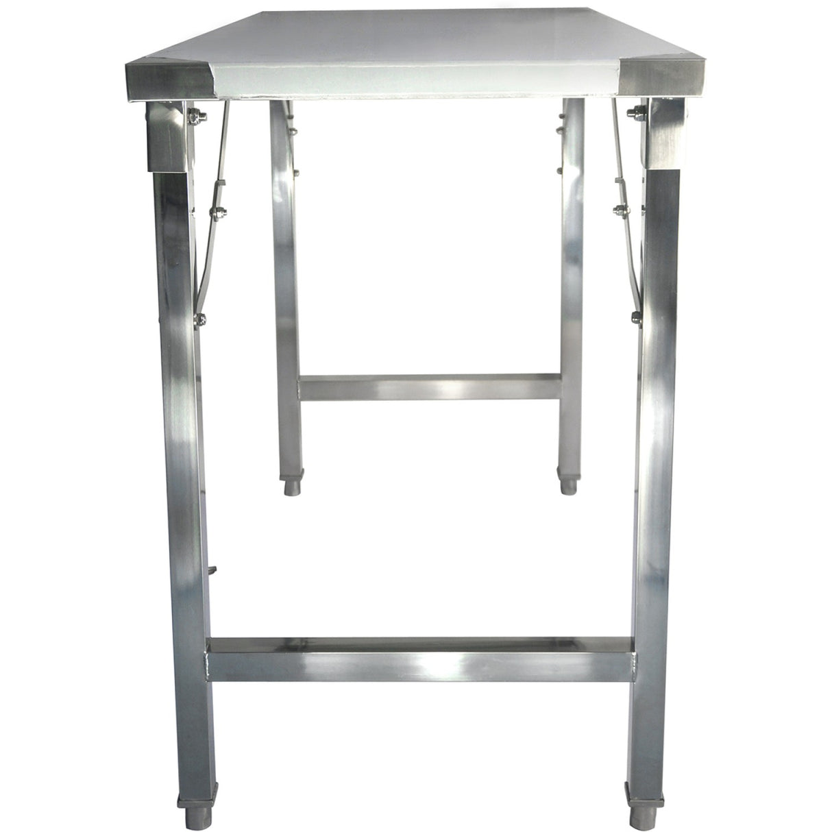 Folding Stainless Steel Work Table 1200x600x850mm |  Fw4187660