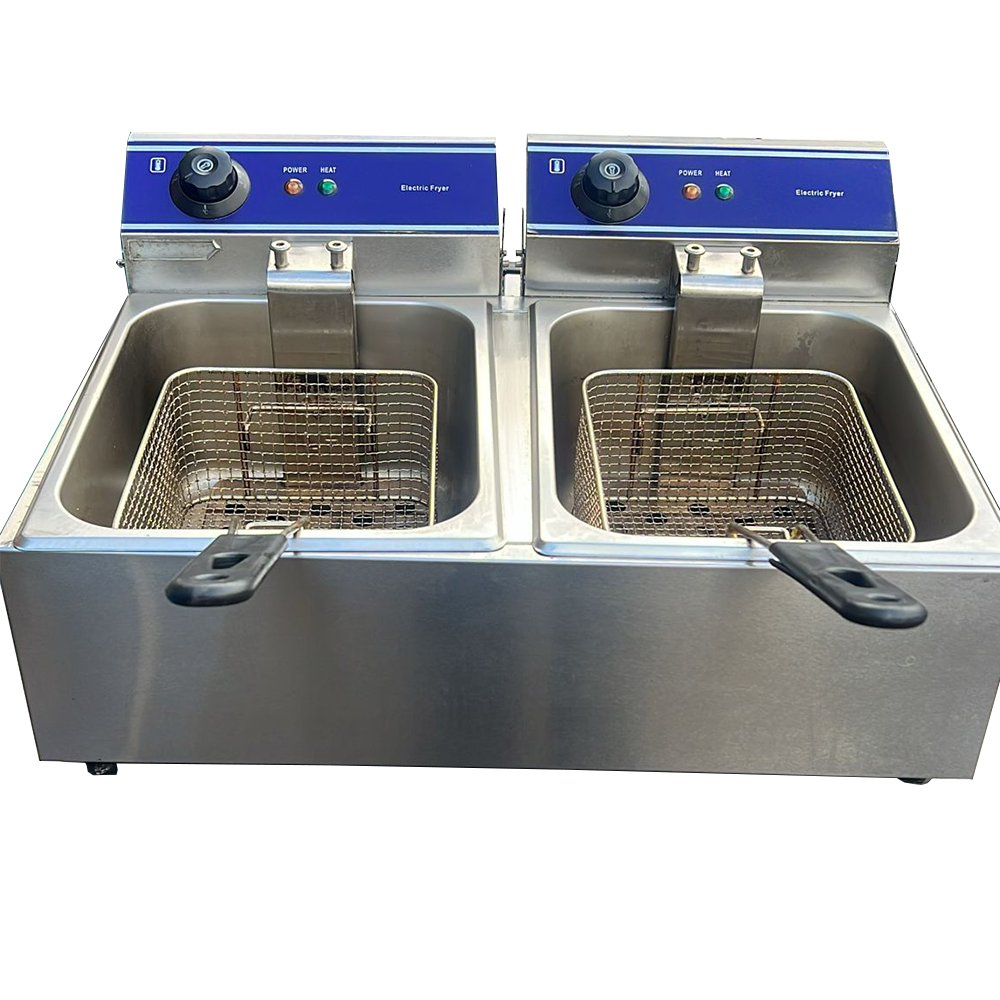 Table Top Electric Fryer 10L+10L Capacity - Refurbished