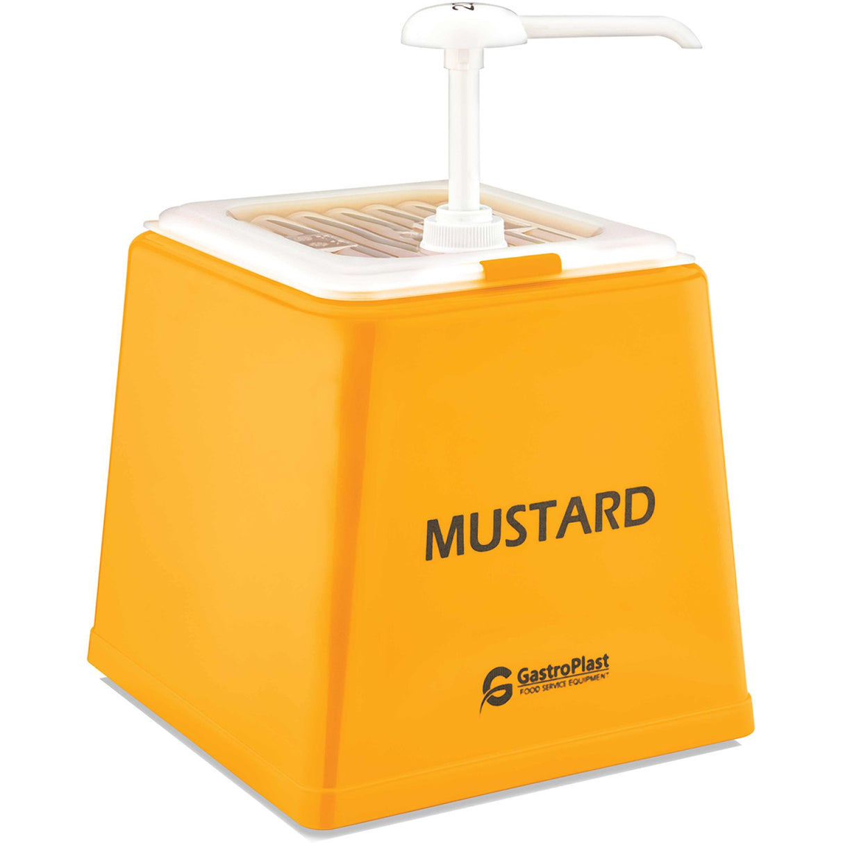 Mustard Pump Dispenser Stand 1x2.5 litre pump Plastic |  GDH01