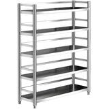 Commercial Shelving Unit 5 Shelves Stainless Steel 1200x500x1810mm |  Gew20