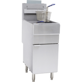 Commercial Gas Tube Fryer 20L Free Standing 26.4kW |  GF90