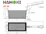 101061 - GF90 18L Single Tank Gas Fryer with Twin Baskets