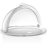 Polycarbonate Roll-up Dome Cover for Round Tray Ø390mm Clear |  GFM13