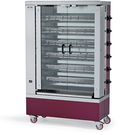 Commercial Vertical Chicken Rotisserie Gas Oven 24-30 chickens |  GG6S