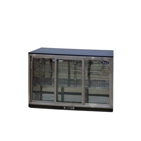 Atosa Sliding Triple Door Undercounter Bottle Cooler