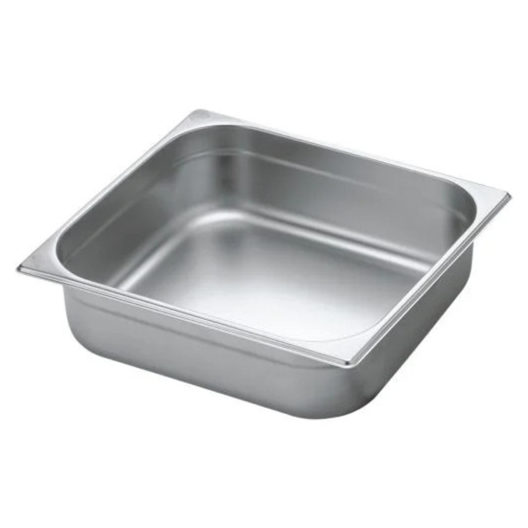 301087 - Stainless Steel Gastronorm Pan GN 2/3 Depth 100mm (1 box/12 units)