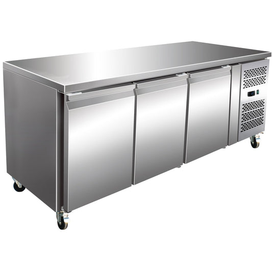 B GRADE Commercial Refrigerated Counter 3 doors Depth 700mm |  RG31V B GRADE