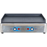 Professional Grill Electric 2 zones 4.6kW Ribbed Cast iron top |  GP7050EW