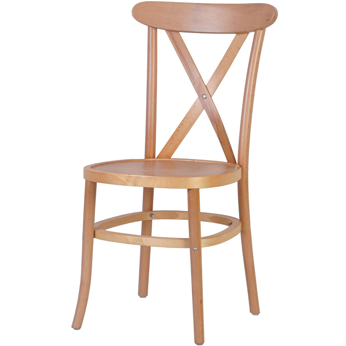 Beech Wood Tuscan Dining Chair Cross Back |  Gs90008