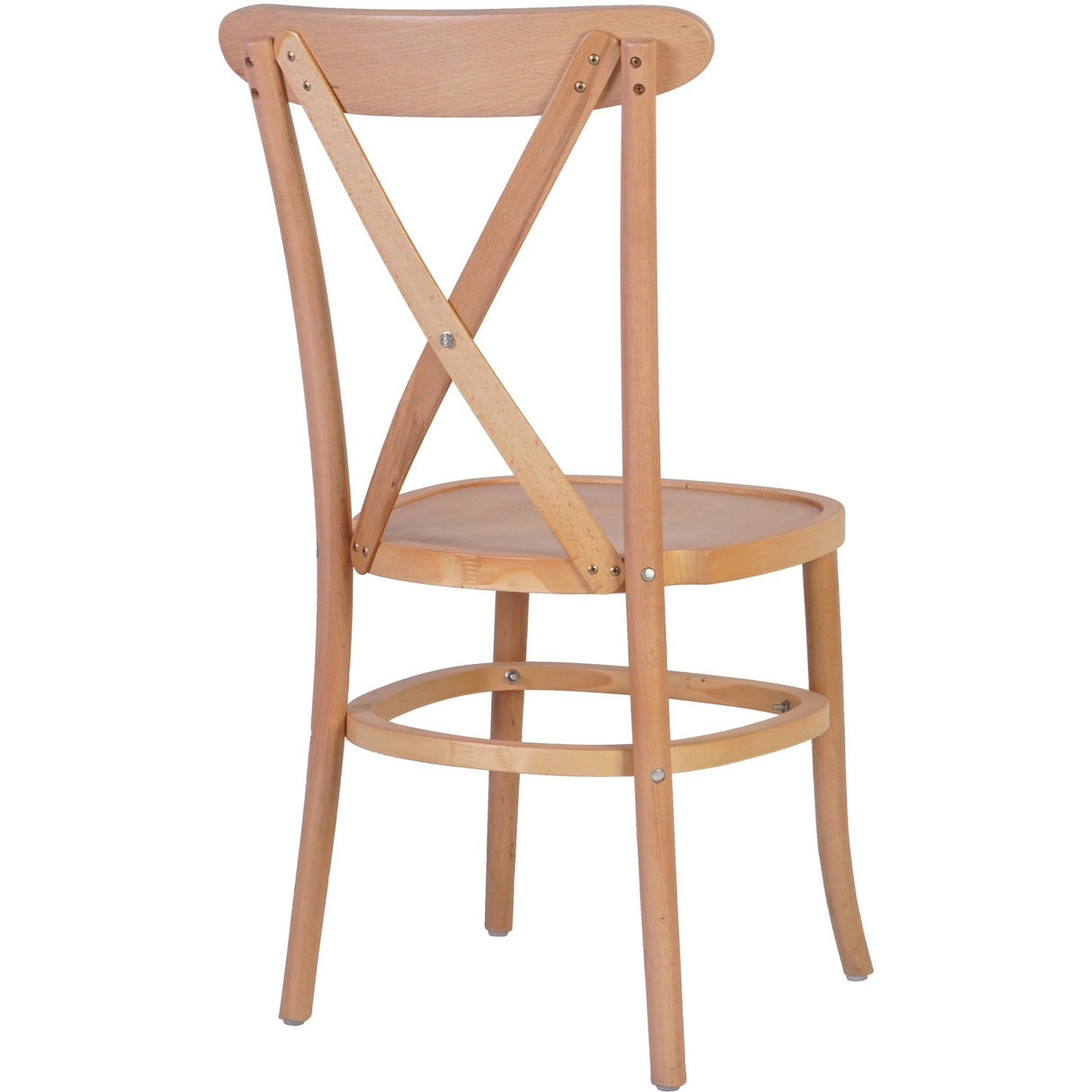 Beech Wood Tuscan Dining Chair Cross Back |  Gs90008