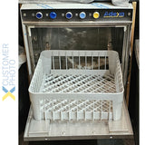 Glass Washing Machine 480 Pint Glasses/Hour 400mm Basket With Drain Pump Rinse Aid Pump Detergent Pump 13 A |  Gwash40 Xl