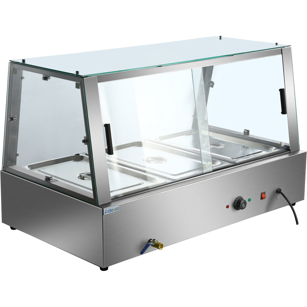 Display Bain Marie Countertop 6xGN1/2 150mm |  HBM211