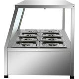 Display Bain Marie Counterop 10xGN1/2 150mm |  HBM213