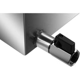 Commercial Bain Marie With Glass Top Sneeze Guard 5x Gn1/2 | Hbm25