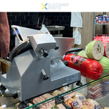Commercial Meat Slicer 9''/220mm Aluminium Coated |  Hbs220 A