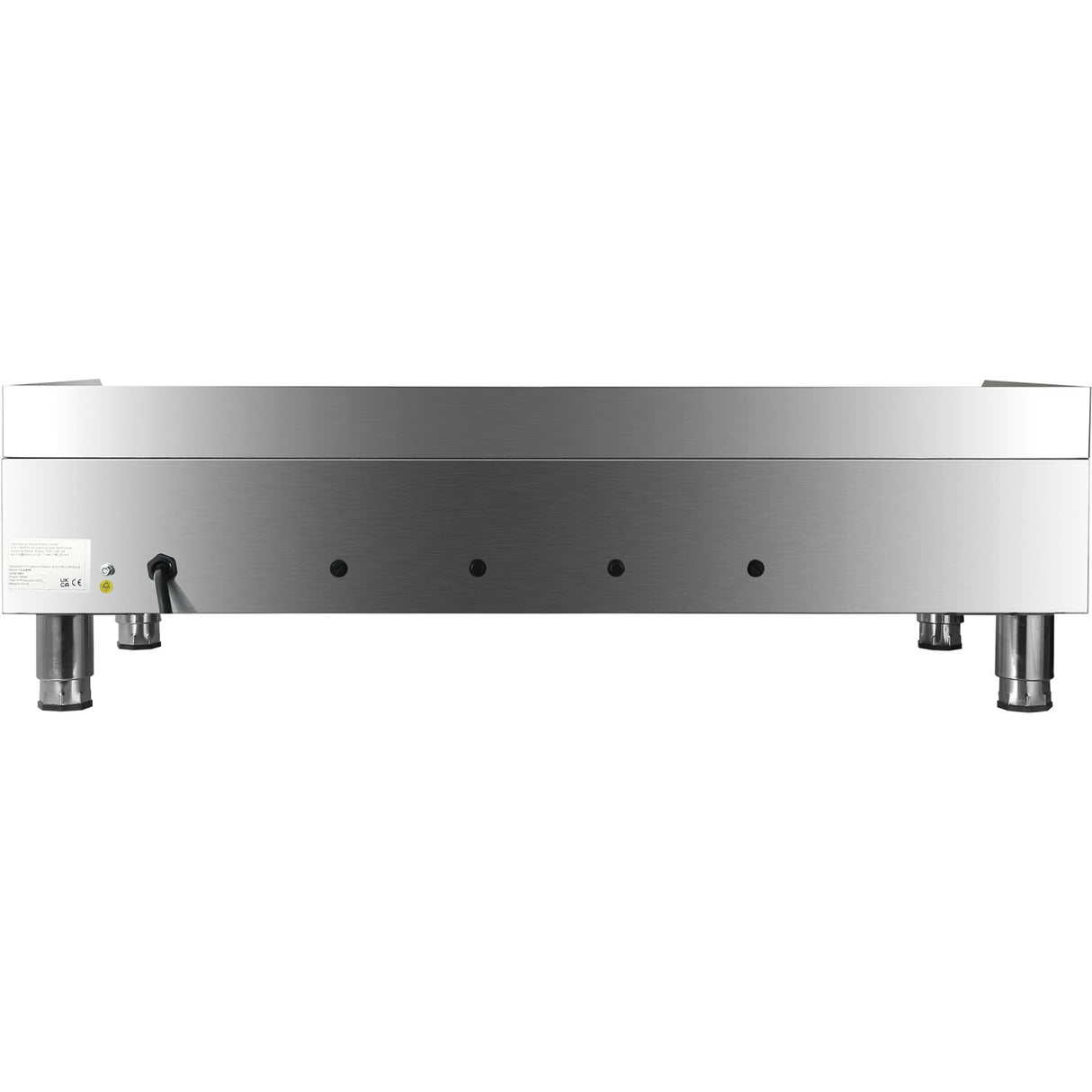Commercial Griddle Smooth 1215x620x360mm 16k W Electric |  Heg848