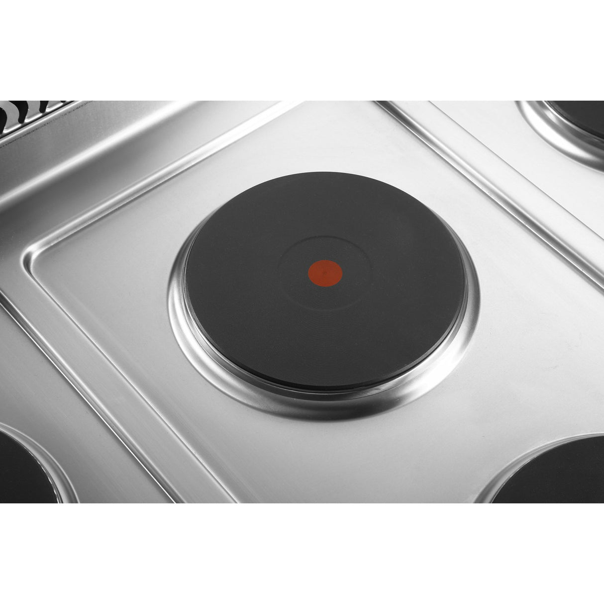 Commercial Electric Cooker 4 Burners with Electric Oven 10.4kW+4.8kW 900mm Depth |  HRQ912A