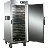 Professional Mobile Food Warming Cabinet With 11 X Gn2/1 Capacity 2.2k W |  Hw1121