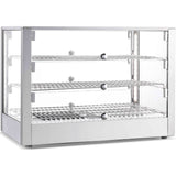 3 Tier Heated Display Case 115 litres Countertop |  HW115