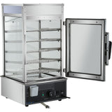 Commercial Bun &Amp; Dumpling Steamer Countertop 5 Tier |  Hw500 H
