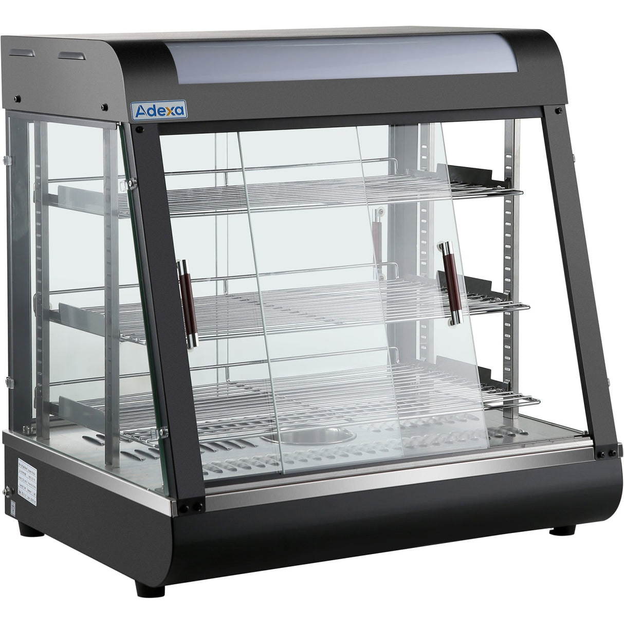 Commercial Heated Showcase Food Warmer 660mm Width Countertop |  Hw601