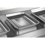 Commercial Two Tier Heated Showcase Food And Chicken Warmer 2200x760x860mm Countertop Dry Heat And Wet Heat |  Hw6 Pc