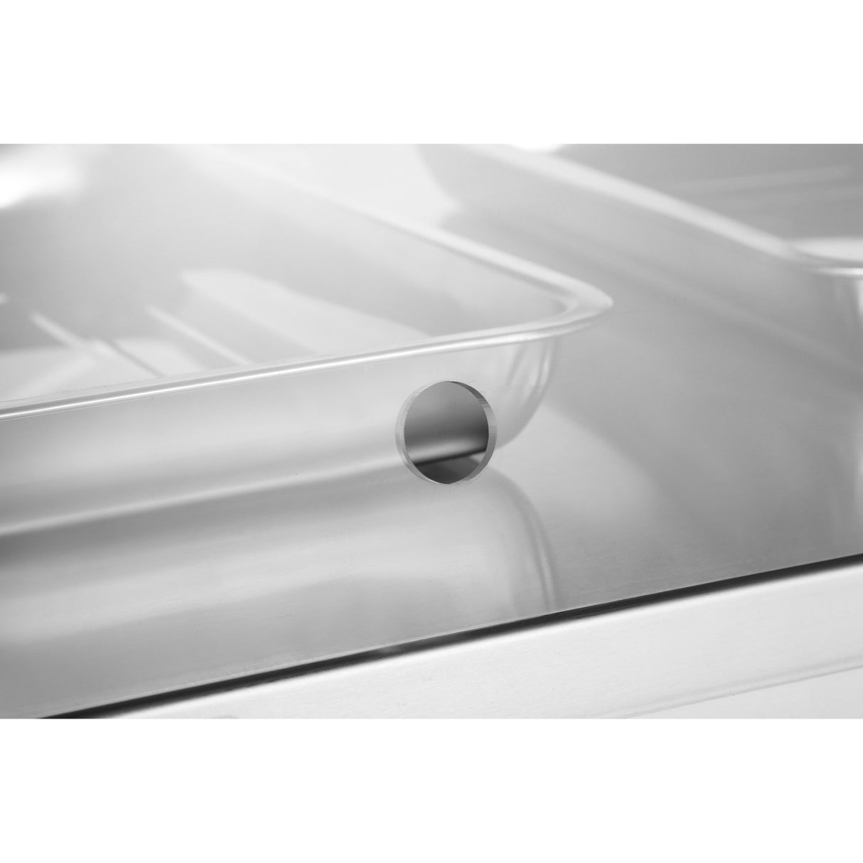 Commercial Two Tier Heated Showcase Food And Chicken Warmer 2200x760x860mm Countertop Dry Heat And Wet Heat |  Hw6 Pc