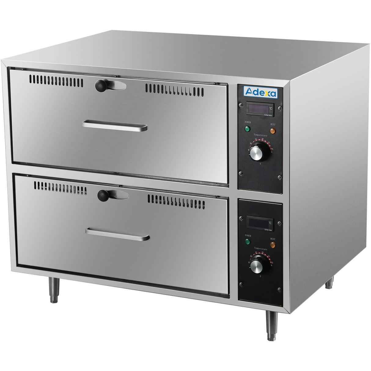 Commercial Food Warmer 2 Drawers 2k W |  Hw82
