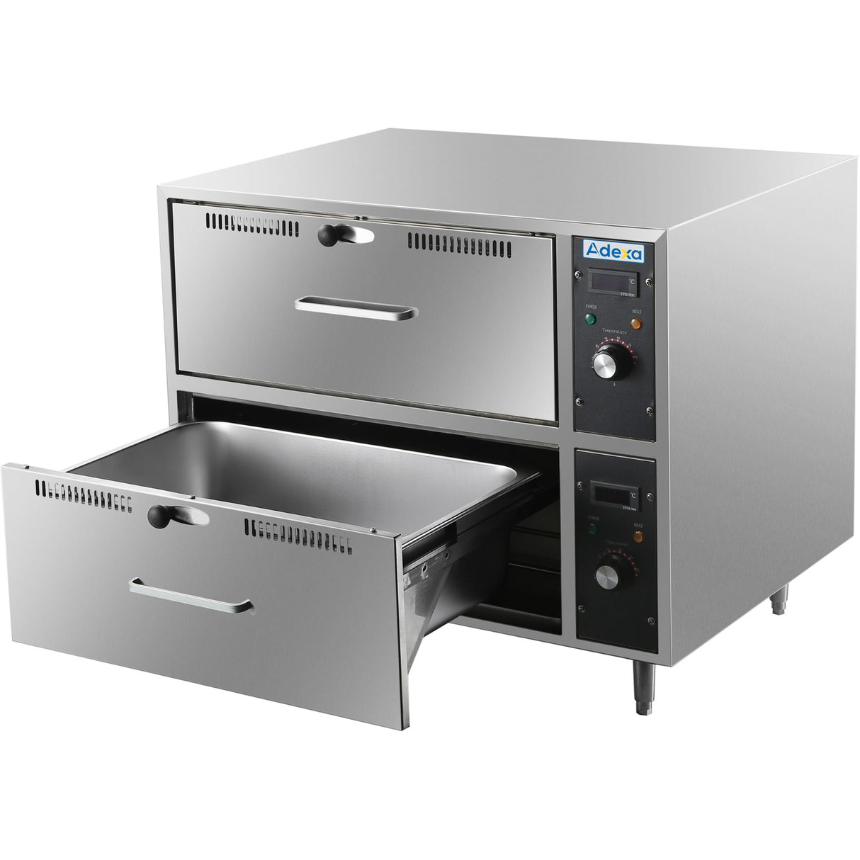 Commercial Food Warmer 2 Drawers 2k W |  Hw82