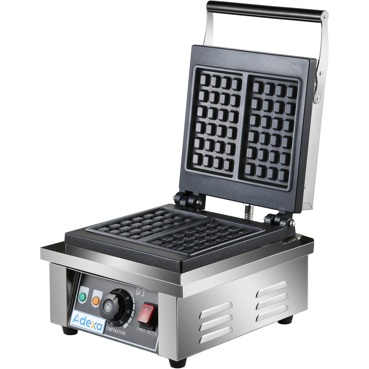 Commercial Waffle Maker 1.6k W 2 Belgian Waffles Countertop |  Hwb3