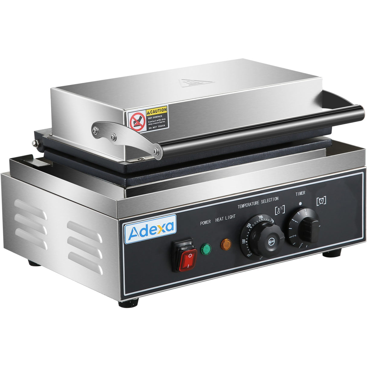 Commercial Sandwich Grill 1.55k W |  Hx113