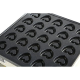 Commercial Heart Shaped Mini Pancake Maker / Muffin Maker 25 Holes |  Hx2240 A