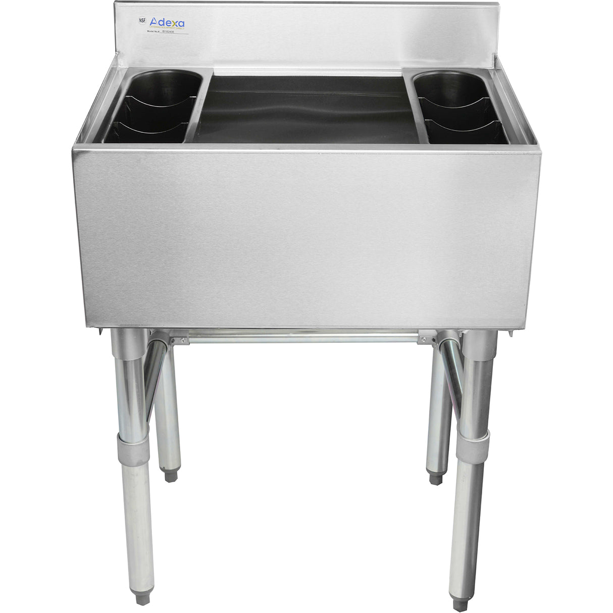 Ice bin Underbar Splashback Stainless steel |  IB182408