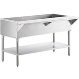 Commercial Food Service Table 3 X Gn 1/1 With Undershelf 1200x780x870mm |  Ict3 Us