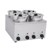 101050 - Hamoki Bain Marie with Hot Pot 3.5Lx4