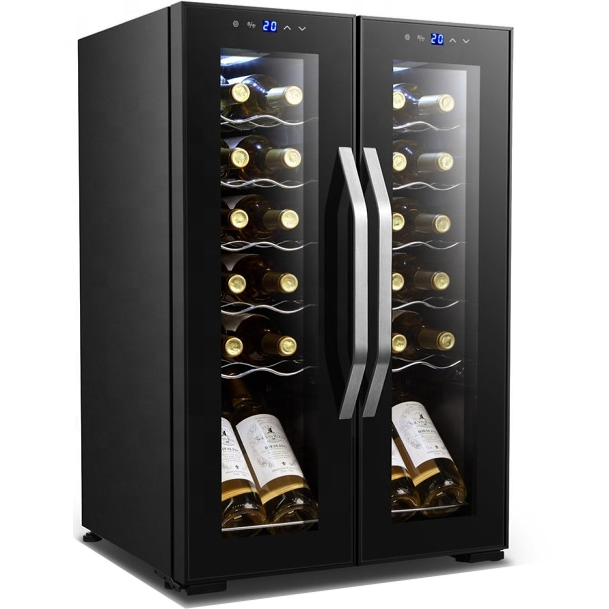 Commercial Wine Cooler Dual Zone 24 Bottles |  Jc68