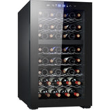 Professional Wine Cooler Dual Zone Stainless Steel 52 Bottles |  Jc128 Wd