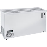 Commercial Top Loading Bottle Well 264 Litres With Sliding Lids 1000x579x862mm | Jta202