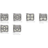 Commercial Adjustable 240 Dish Caddy 963x908x763mm Gray | Jwadcs240