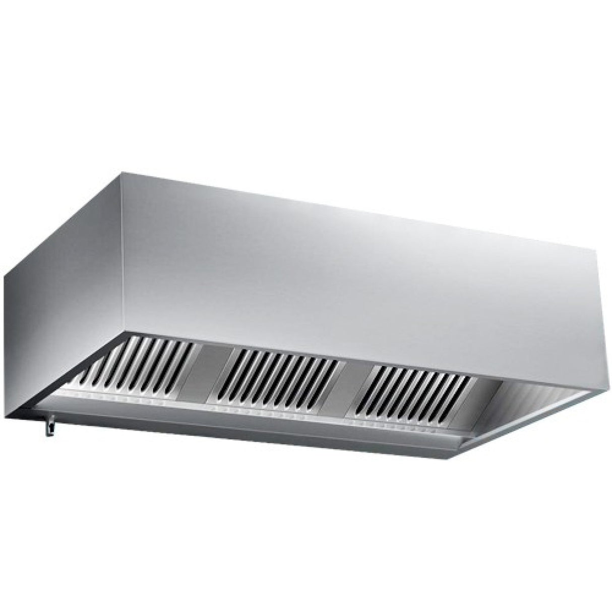 Commercial Extraction Canopy With Filter, Range Hood, Fan, Lights &Amp; 4 Speeds 1600mm |  Ap238 Z263 D