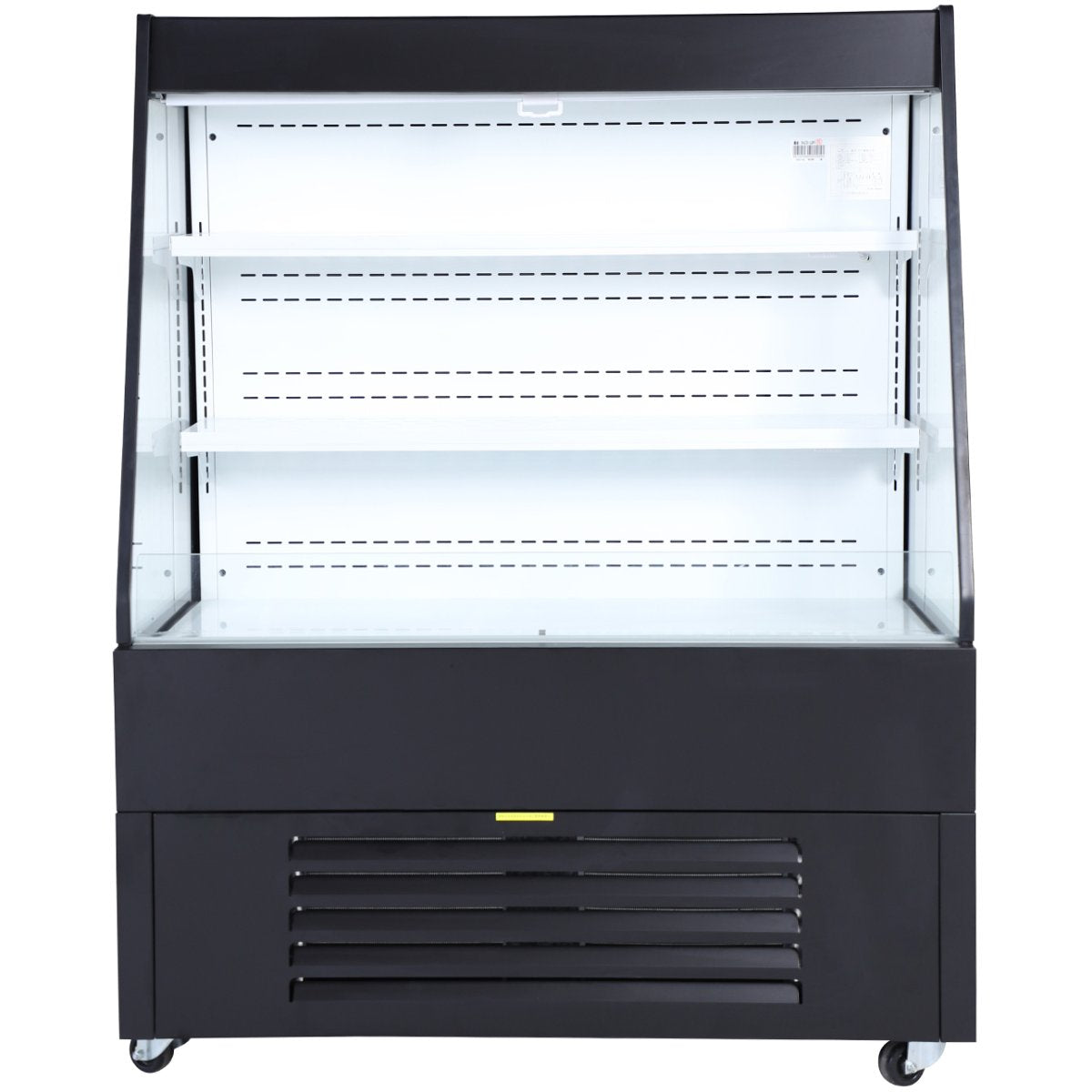 Multi Deck Refrigerator 400 litres with Night Curtain Black 1200x700x1540mm |  LG1400M2W