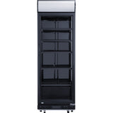 Commercial Drink Cooler Upright 352 Litres Dynamic Cooling Hinged Glass Door Black |  Lg352 Dfblack