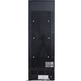 Commercial Drink Cooler Upright 402 Litres Dynamic Cooling Hinged Glass Door Black Canopy Light |  Lg402 Dfblack