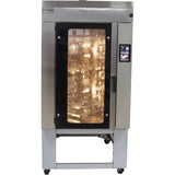 Commercial Rotary Convection Oven With Steam 10 Trays &Amp; Touch Panel 380 V 920x1230x1280mm | Lm10 Dx