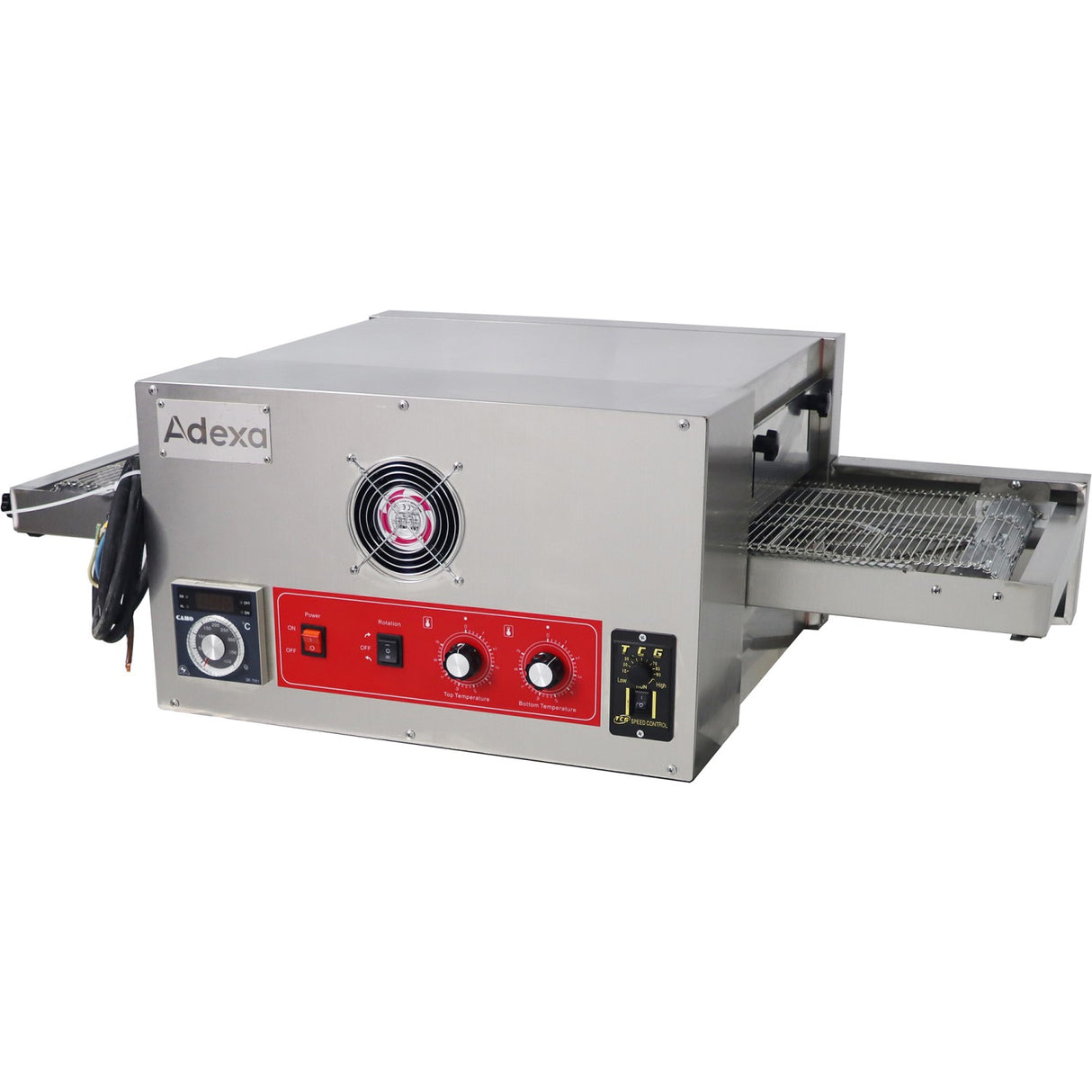 Commercial Electric Conveyor 12” Pizza Oven With Trolley 1150x600x370mm | Lm12 C
