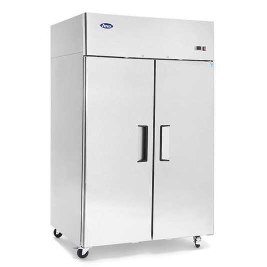 Atosa YBF9219GR Slimline Upright Double Door Freezer 900ltrs